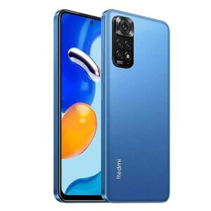 Xiaomi Redmi Note 11S 4G Volte 64GB + 6GB Factory Unlocked 6.43" Quad Camera 108MP Night Mode (NOT Verizon Sprint Boost Cricket At&t) (w/Fast Car Charger Bundle) (Twilight Blue)