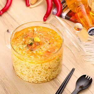 Hemoton 1pc Clear Glass Pot Practical Simmer Pot Thick Borosilicate Glass Pot Glass Saucepan with Cover& Handle for Pasta Noodle, Soup, Milk