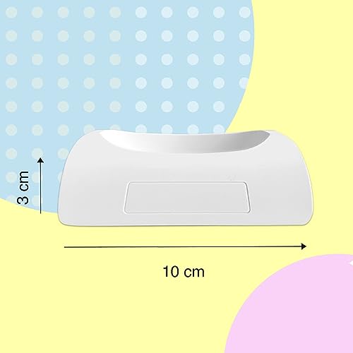 SUPVAN E10 Stand Label Maker Base Accessories Compatible E10 Labeler Machine Pedestal White