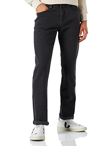 Amazon Essentials Men's Relaxed-Fit Stretch Jean, Washed Black, 54W x 34L