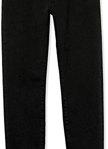 Amazon Essentials Men's Relaxed-Fit Stretch Jean, Washed Black, 54W x 34L