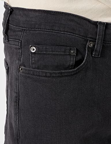 Amazon Essentials Men's Relaxed-Fit Stretch Jean, Washed Black, 54W x 34L