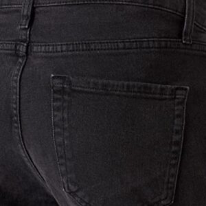 Amazon Essentials Men's Straight-Fit Stretch Jean, Washed Black, 54W x 30L