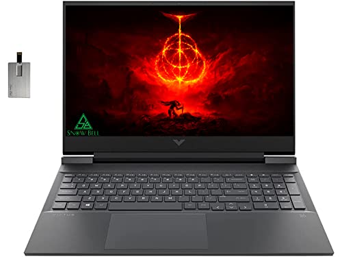 HP 2022 Victus 15.6" FHD Gaming Laptop, AMD Ryzen 7-5800H (Beats i7-10870H), 64GB RAM, 2TB PCIe SSD, NVIDIA GeForce RTX 3050 Ti, Backlit Keyboard, Win 11, Mica Silver, 32GB SnowBell USB Card