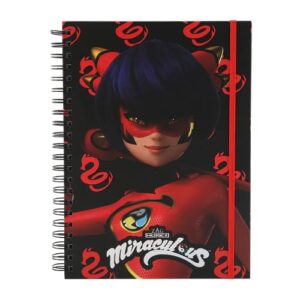 zag store - miraculous ladybug - super heroes notebook ryuko a5