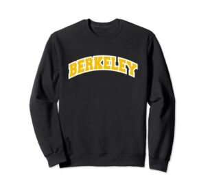 berkeley california varsity style vintage sweatshirt