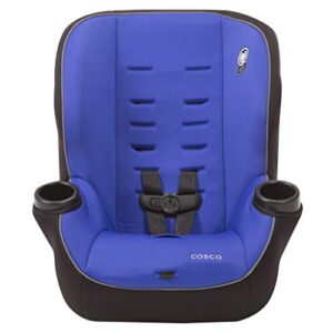 cosco onlook 2-in-1 convertible car seat, rear-facing 5-40 pounds and forward-facing 22-40 pounds and up to 43 inches, vibrant blue