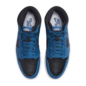 Jordan Mens Air 1 High OG 555088 404 Dark Marina Blue - Size 10