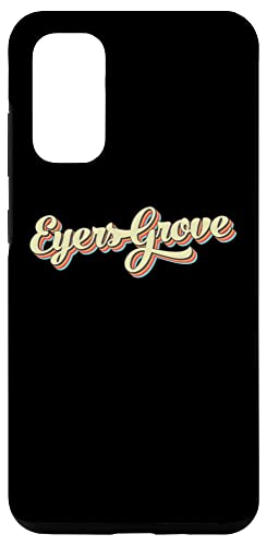 Galaxy S20 Eyers Grove TShirt Retro Art Baseball Font Vintage Case