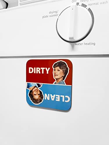 Blanche Rose Dirty Clean Dishwasher Magnet