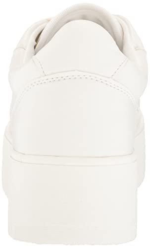 Steve Madden Women's Rocket Sneaker, White, 8.5