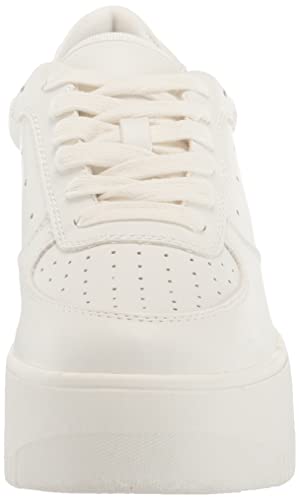 Steve Madden Women's Rocket Sneaker, White, 8.5