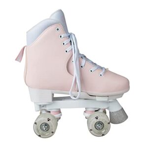 Circle Society Adjustable Roller Skates- Classic - Inverted Pink Vanilla SZ 3-7