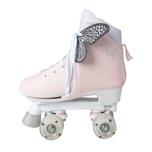 Circle Society Adjustable Roller Skates- Classic - Inverted Pink Vanilla SZ 3-7