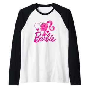 Barbie - Heart Logo Raglan Baseball Tee