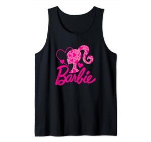 barbie - heart logo tank top