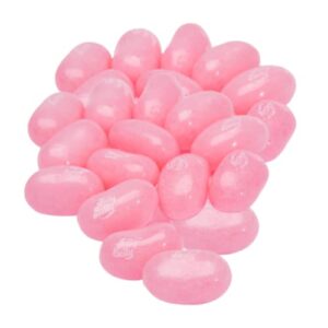 Mini Non-Alcoholic Flavored Jelly Bean Candies, Sparkling Wine and Beer Shaped Candy for Birthday Party Favors and Decorations, Pack of 3, 3 Inches (Rose)