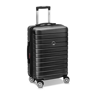 DELSEY Paris Jessica Hardside Expandable Luggage with Spinner Wheels (Black, 3-Piece Set (21/25/29))