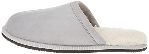 Amazon Essentials Women's Cozy Slipper, Grey, 9