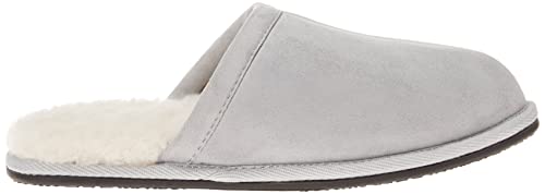 Amazon Essentials Women's Cozy Slipper, Grey, 9