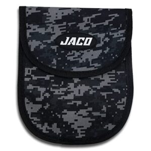 jaco utility tool pouch (medium size) | multi-purpose storage pouch for tire gauges, tools, & accessories (digital camo)