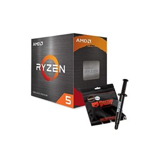 special bundle - amd ryzen 5 3500 desktop processor 3.60ghz socket am4 65w with wraith stealth cooler & thermal grizzly tg-a-015-r aeronaut thermal grease paste 3.9 grams