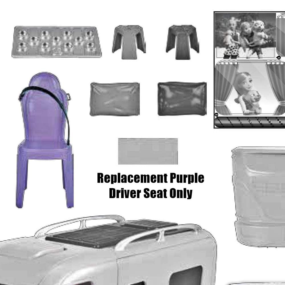 Replacement Parts for Barbie DreamCamper - FBR34 ~ Replacement Driver Seat