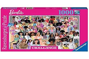 ravensburger puzzle barbie challenge 17159 1000-piece puzzle for adults and children from 14 years