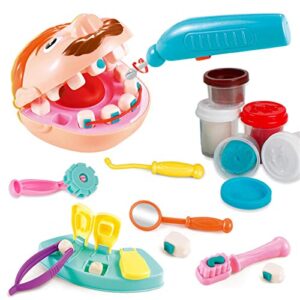 crelloci clay dentist playset tools doctor clay kit