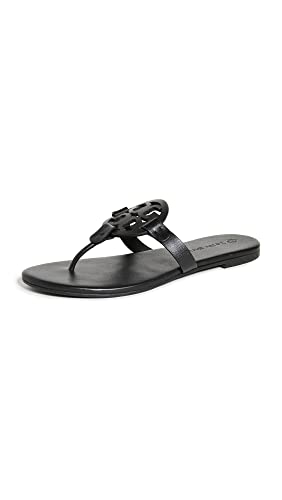 Tory Burch Women's Miller Soft Sandal, Perfect Black, 8 Medium US