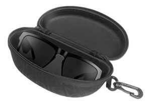 fitsand hard case compatible for bose frames tenor rectangular polarized bluetooth sunglasses