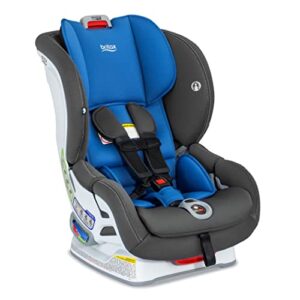 britax marathon clicktight convertible car seat, mod blue safewash