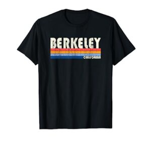 retro vintage 70s 80s style berkeley, ca t-shirt