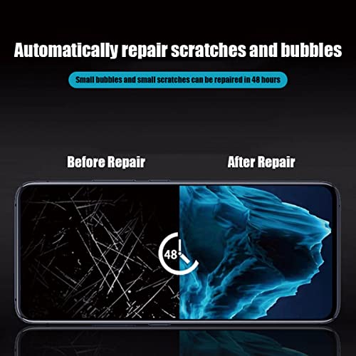 Galaxy S21 FE 5G【2 Pack】Hydrogel Film Screen Protector Compatible with Samsung Galaxy S21 FE 5G (6.4"),【High Sensitivity】【Easy Installation】Transparent Soft TPU Protective Film (Not Tempered Film)