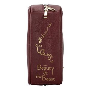 Bioworld Disney Beauty and the Beast Rose Cosmetic Bag
