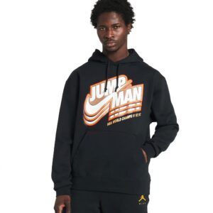 Men's Jordan Black Core Pullover Hoodie - M