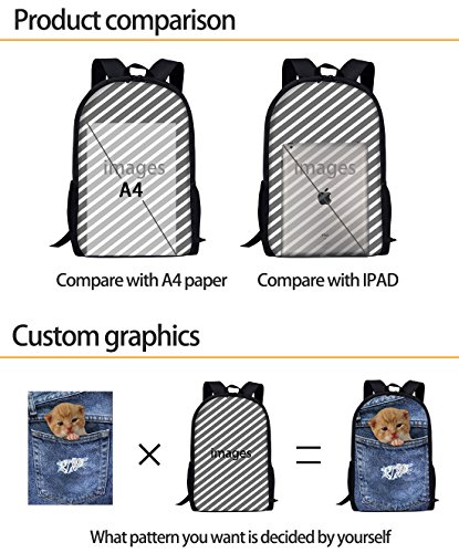 Smile Shark Printed Backpacks Girls Cute Book Bag Women Travel Backpack Classic Durable