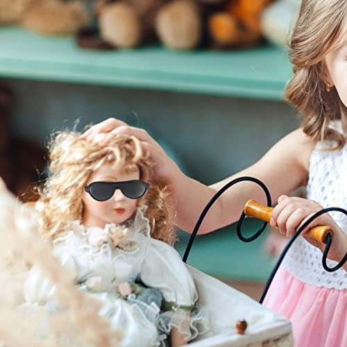 TOYANDONA 80pcs Doll Sunglasses, Miniature Sunglasses Mini Doll Costume Accessories for Dollhouse Crafts