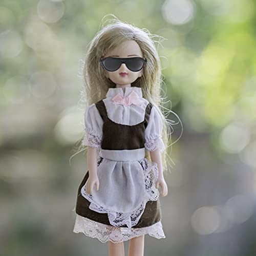 TOYANDONA 80pcs Doll Sunglasses, Miniature Sunglasses Mini Doll Costume Accessories for Dollhouse Crafts