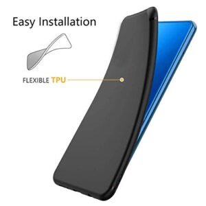 LMLQSZ Black + Translucent Cover for Infinix Smart 5 Pro, Flexible Silicone Slim fit Soft TPU Shell Cute Back Case Rubber Protective Case for Infinix Smart 5 Pro (6,52")
