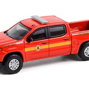 Greenlight Collectible 1:64 Fire & Rescue Series 2 - 2020 Silverado Z71 with Battalion Truck Cap - Philadelphia Fire Department Battalion Chief 67020-F [Shipping from Canada]