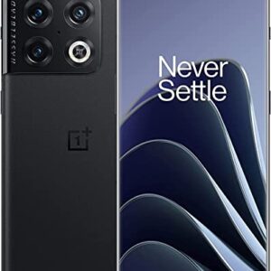 OnePlus 10 Pro 5G 128GB 8GB RAM Factory Unlocked (GSM Only | No CDMA - not Compatible with Verizon/Sprint) China Version w/Google Play - Black