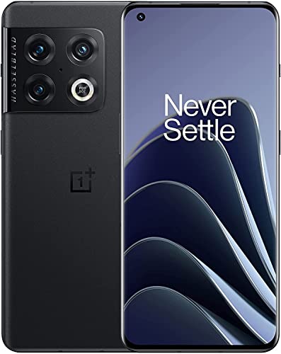 OnePlus 10 Pro 5G 128GB 8GB RAM Factory Unlocked (GSM Only | No CDMA - not Compatible with Verizon/Sprint) China Version w/Google Play - Black