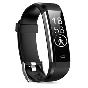 stiive fitness tracker with heart rate monitor, waterproof activity and step tracker for women and men, pedometer watch with sleep monitor & calorie counter, call & message alert