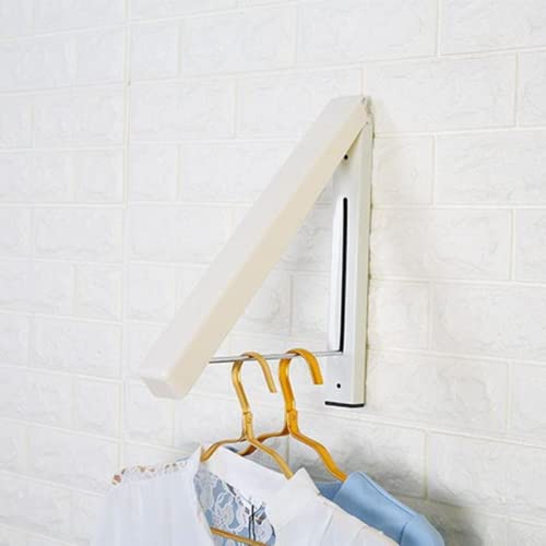 YGNKFTP Telescopic Concealed Clothes Rack Drying Rack Folding Adjustable Drying Rack Clothes Outdoor Pole Airer Balcony