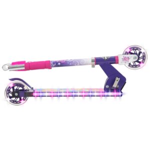 Huffy Disney Princess Electro-Light Inline Scooter for Kids