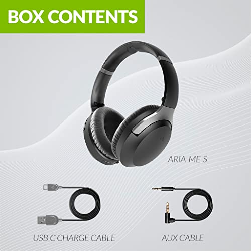 Avantree Aria Me S - Bluetooth Headphones with Left/Right Ear Tunable Audio Listening Profile, Ideal for Seniors & Hard of Hearing with Low Latency & aptX HD