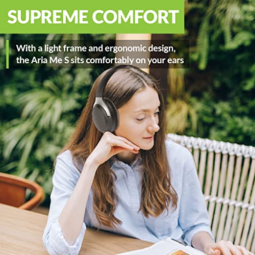 Avantree Aria Me S - Bluetooth Headphones with Left/Right Ear Tunable Audio Listening Profile, Ideal for Seniors & Hard of Hearing with Low Latency & aptX HD