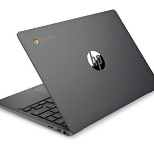 HP Chromebook 11-inch Laptop, MediaTek MT8183(2f)-Core Processor, MediaTek Integrated Graphics, 4 GB RAM, 32 GB SSD, Chrome OS (11a-na0027nr, Ash Gray) (Renewed)