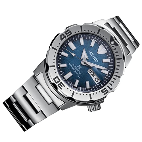 Seiko Prospex"Antarctica Monster" Diver's 200m Automatic Blue Dial Watch SRPH75K1